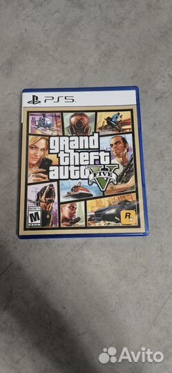 Диск GTA 5 для PS5