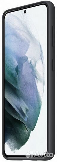 Оригинал Чехол Silicone Cover Samsung S21 (Black)