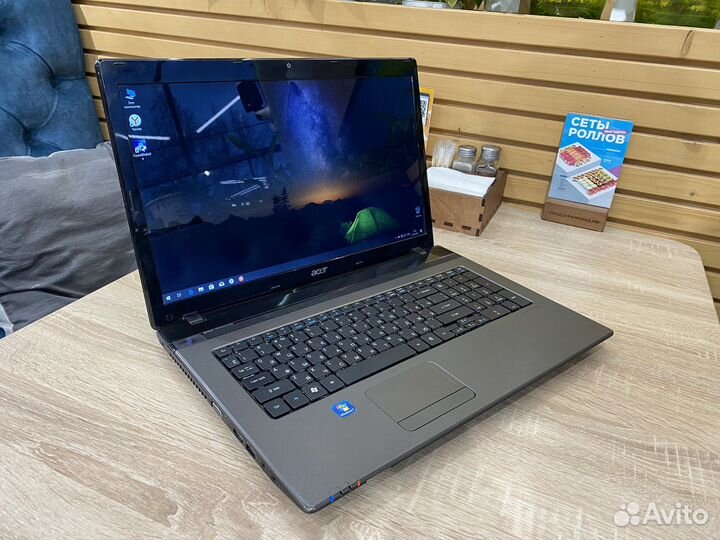 Гигантский Acer 17”/i5/8GB/SSD/Для всех задач