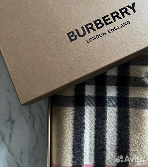 Мужской шарф burberry новый