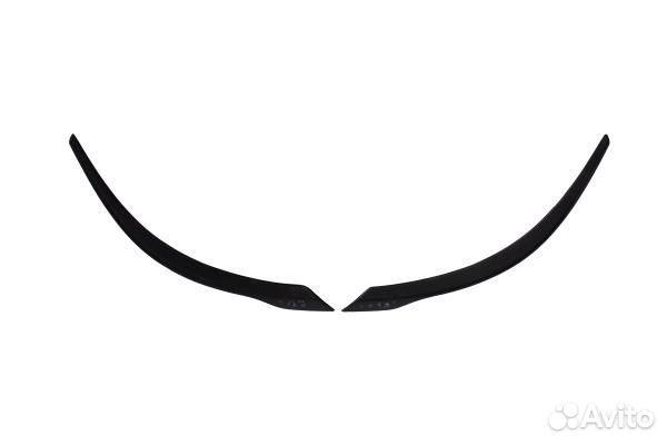 Реснички на фары Kia Rio (2015-2017)