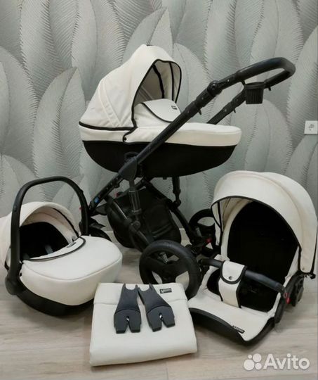 Коляска 3в1 Verdi Mirage Eco Premium Lux