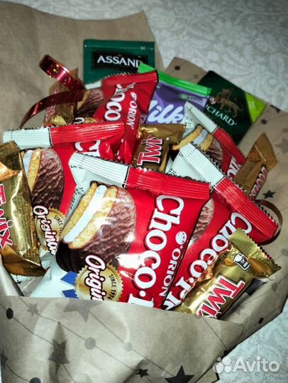 Сладкий букет (съедобный букет)