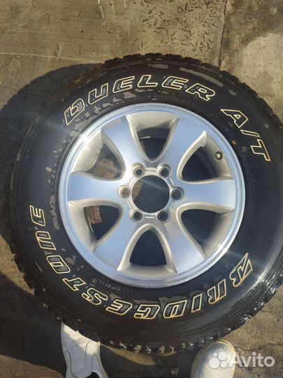 Колесо с диском R17 toyota land cruiser оригинал