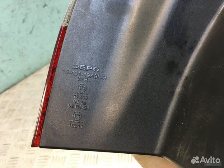 Фонарь внешний левый Ford Focus 3 2011-2015