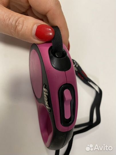 Рулетка (поводок) для собак flexi бу