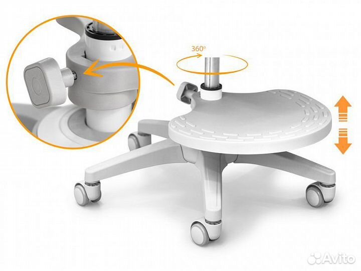 Кресло детское Mealux Sprint Duo Y-412 розовое