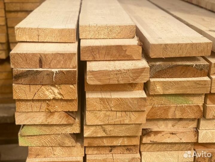 Доска обрезная 1сорт. 50х100х6