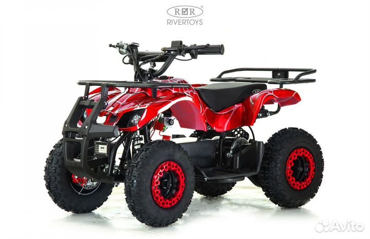 Детский электроквадроцикл anri красный спайдер (20 км/ч)