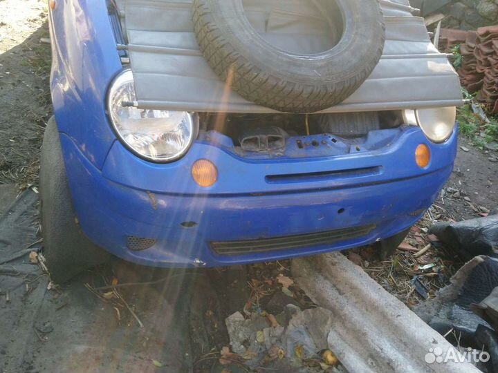 Передний бампер на Daewoo Матиз 2005 г.в