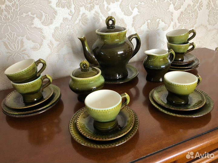 Кофейно - Чайный сервиз СССР майорика зик