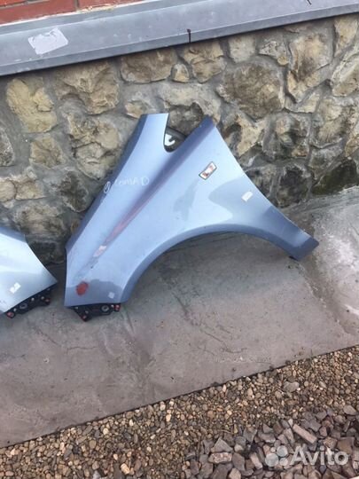 Передние крылья на корса D