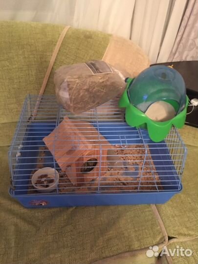 Клетка для шиншиллы, кролика,крыс и др.грызунов