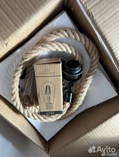 Светильник подвесной лофт новый