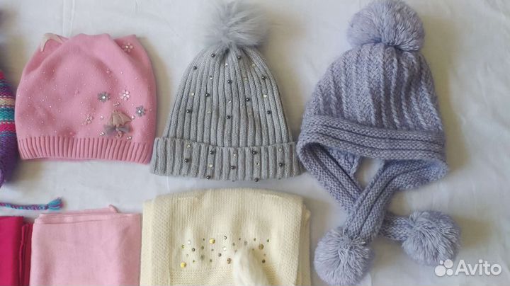 Шапки шарфы перчатки варежки краги Ленне