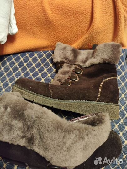 Сапоги натуралка Спартак 37 раз