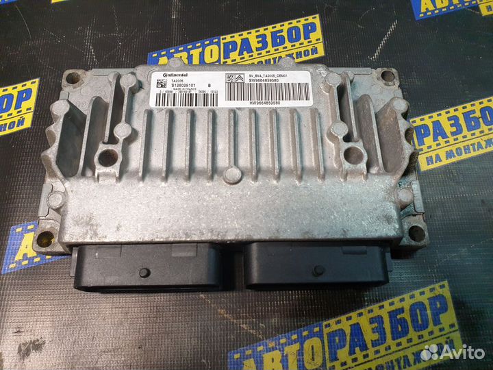 Блок управления АКПП Пежо Ситроен