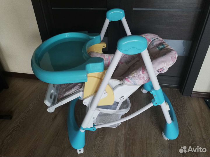 Стульчик для кормления happy baby kevin