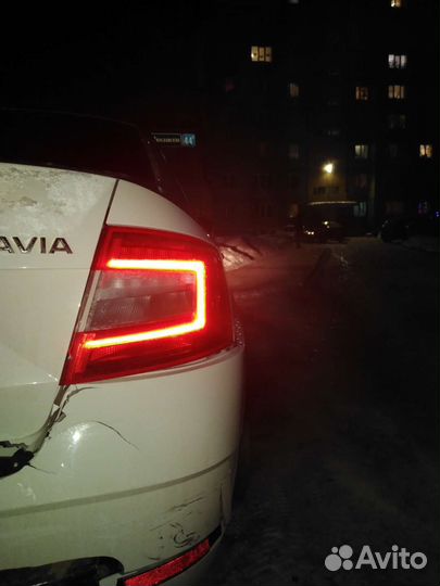 Фонарь задний правый skoda octavia a7 оригинал