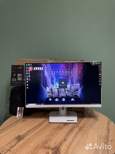 Новый игровой монитор 4к Asus Rog Strix xg27ucg-w