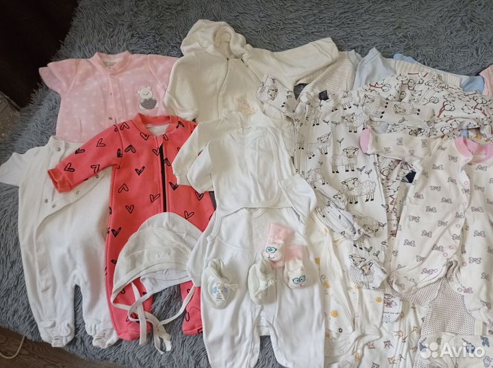 Вещи пакетом на девочку 50 до 62