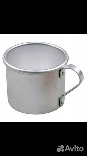 Кружка армейская алюминиевая