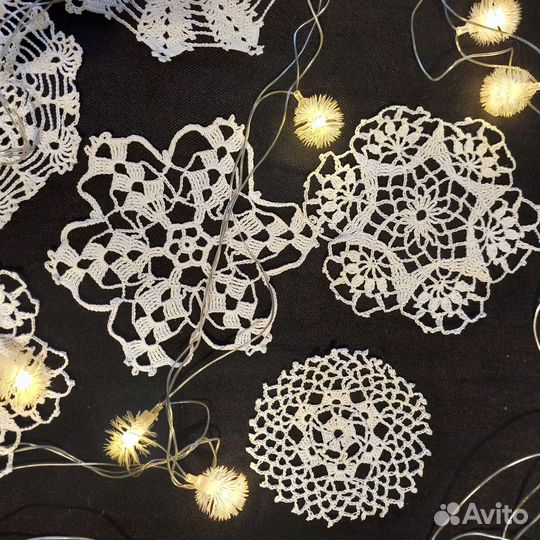 Салфетки снежинки