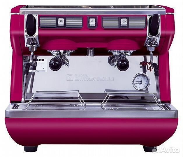 Кофемашина Nuova Simonelli Appia Life Compact крас