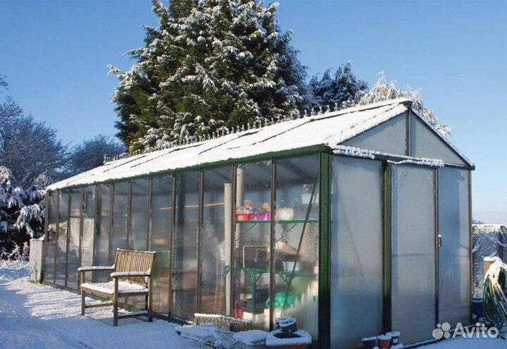 Поликарбонат для зимней теплицы двухкамерный 10 мм