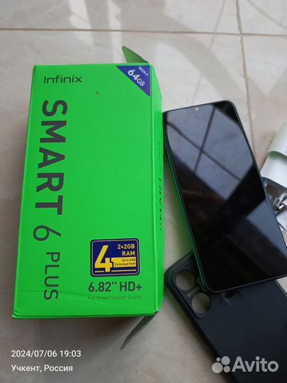 Infinix Smart 6 Plus, 2/64 ГБ