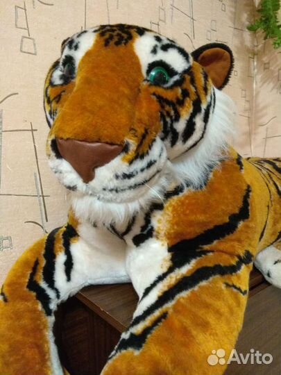 Тигр большой мягкая игрушка