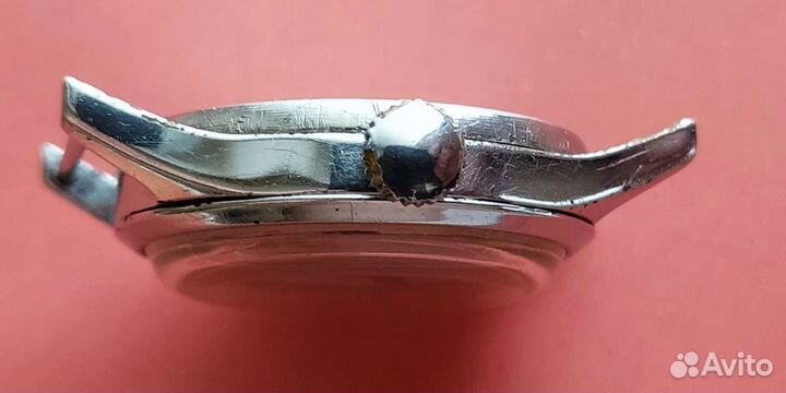 Часы СССР Победа 1950 года выпуска. Красная 12