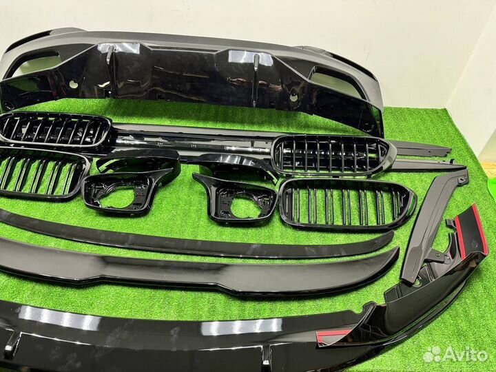 Губа лезвия диффузор спойлер Глянец BMW G30 G31