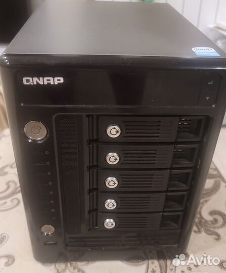 NAS Qnap 509 PRO DS3617xs на 7 дисков