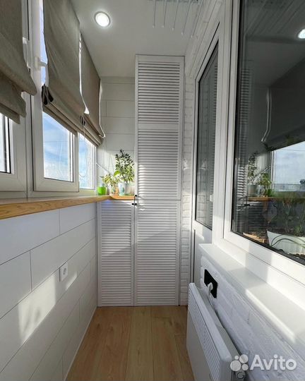 Остекление балконов. Обшивка балконов