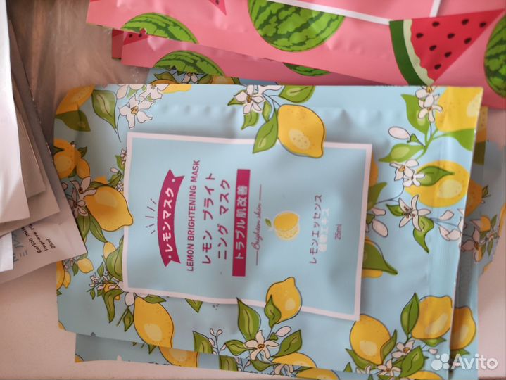 Маски для лица. Тканевые маски