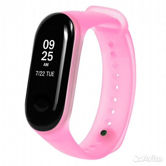 Ремешок Силиконовый Прозрачный - Xiaomi Mi Band 3