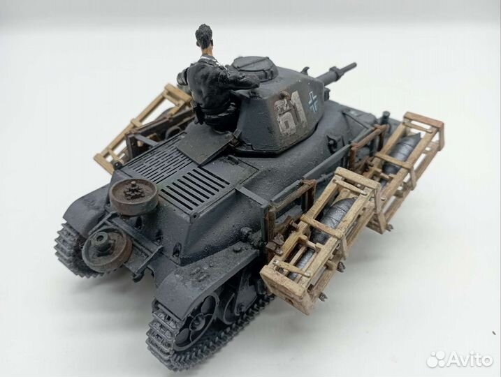 Модель французского R 35 в масштабе 1:35