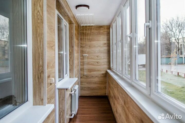 Остекление балконов и лоджий под ключ