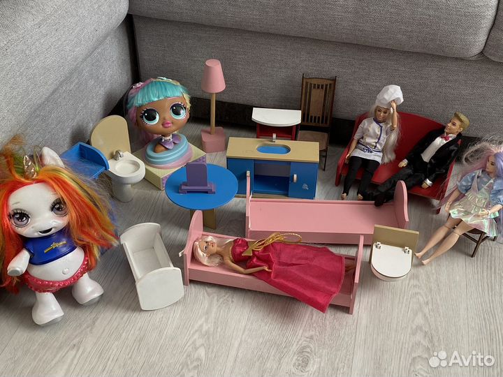 Домик кукольный для девочек