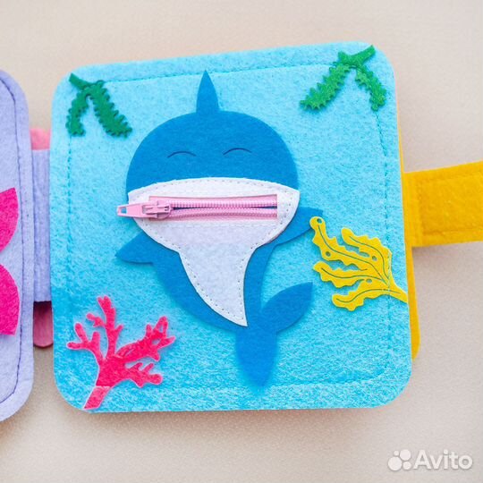 Книжка из фетра