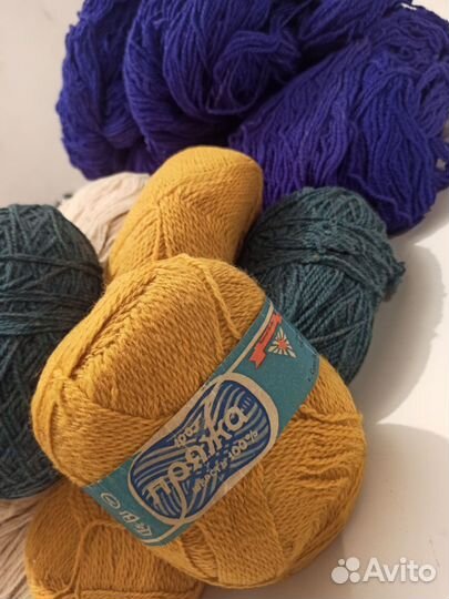 Пряжа 100 шерсть