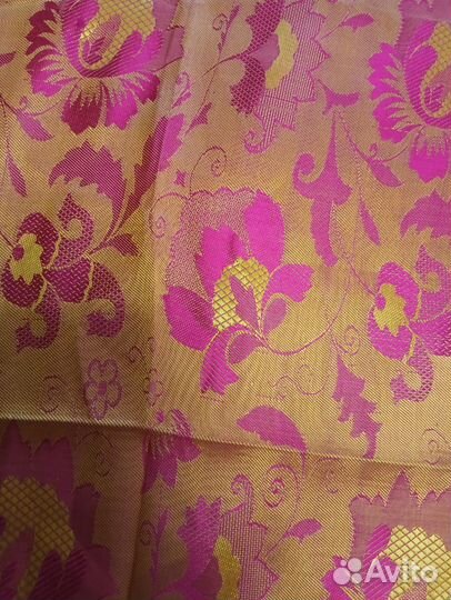 Жаккардовые платки, натуральный шёлк СССР