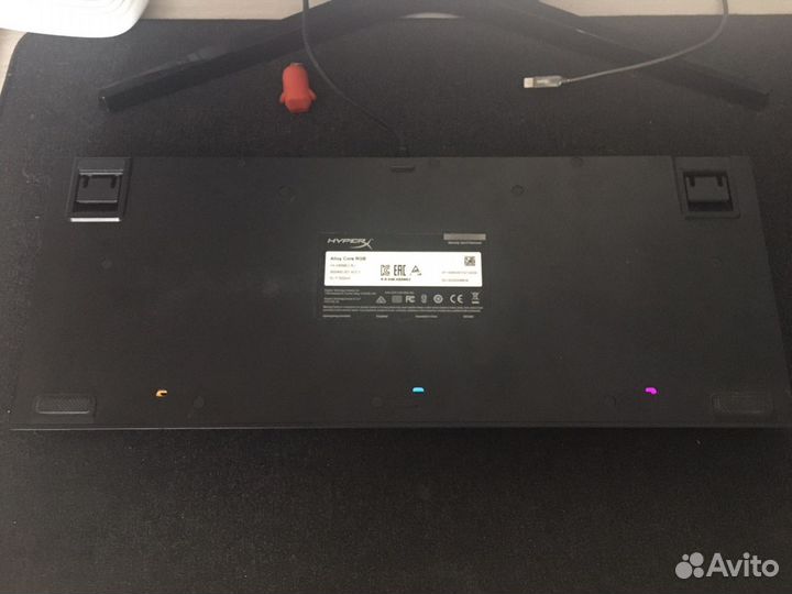 Клавиатура проводная HyperX Alloy Core RGB
