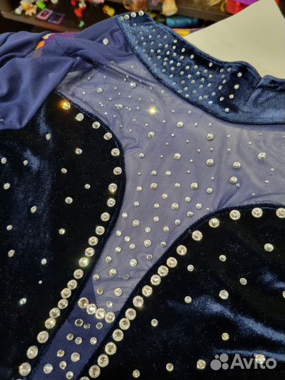 Платье для выступления (фигурное катание) 104-116