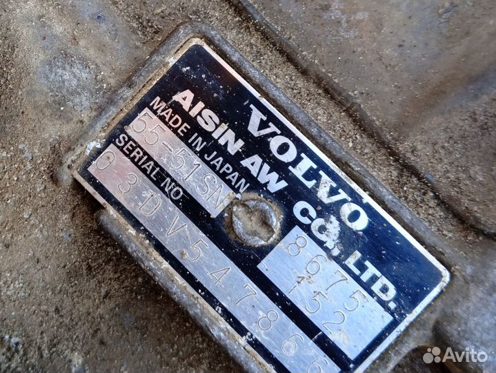 АКПП Volvo s60