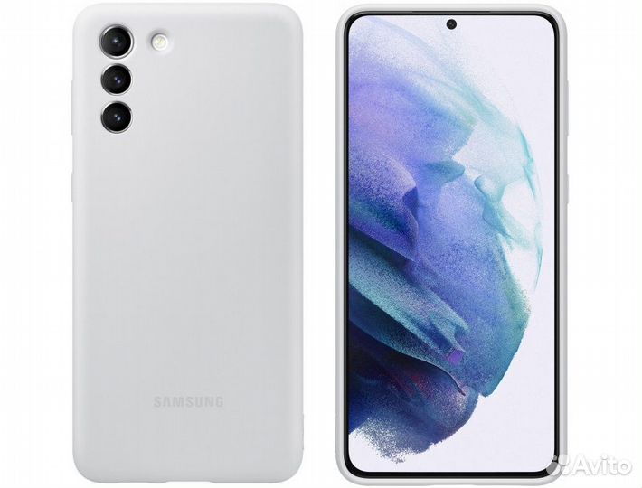 Оригинальный Silicone Cover для Samsung S21 plus