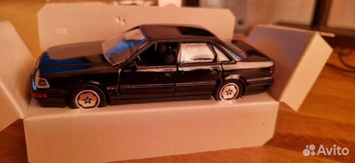 Audi v8 black Quattro 1/43 Schabak