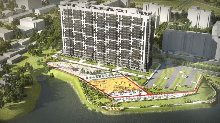 2-к. квартира, 71,4 м², 16/19 эт.