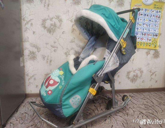 Коляска санки